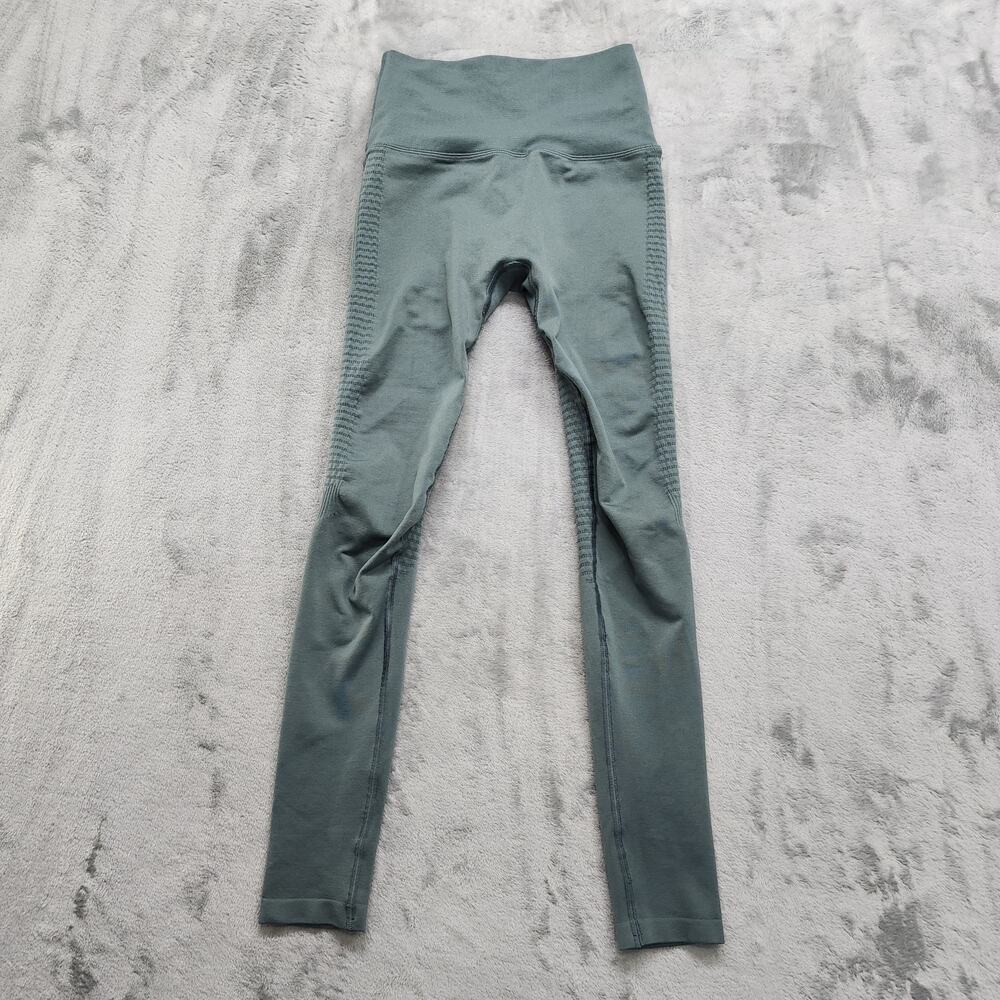 Alphalete Pants Womens S Gray Charcoal Amplify Legging Seamless Workout Yoga Gym
